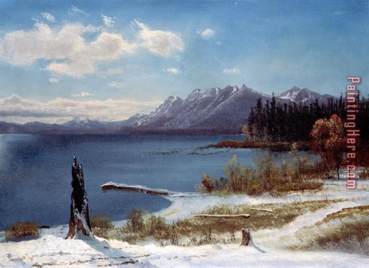 Albert Bierstadt Lake Tahoe